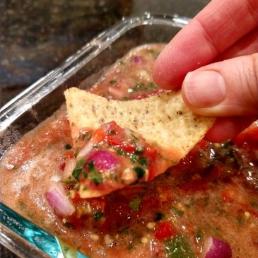 Real Food Central Raw Salsa